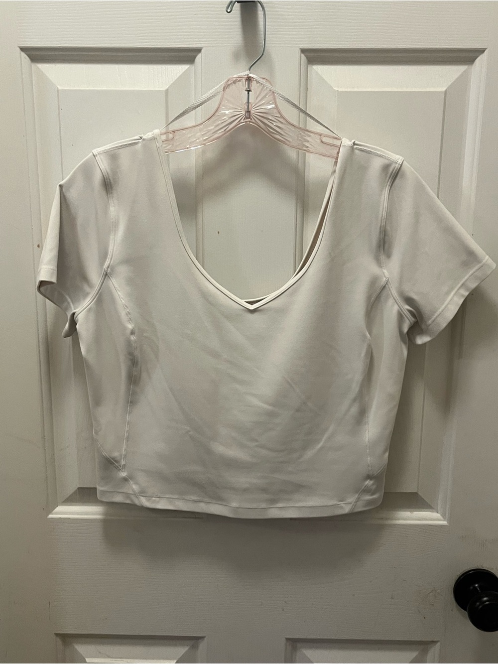 🍋 VGUC Lululemon Align T-Shirt - White - Sz 10